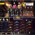 Season 2 Hiphop Bundle || Top Golden Shade Bundle || 16 Evo Gun Skins Good Lv. || Level 72 || Top Poker MP40 || 3 Angeli