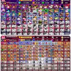 6 PRESTIGE || 14657 TROPHY | 100 SKINS | 6 BUFFY | 27 HYPER | 19 MAX | 36 GADGET | 30 STARPOWERS | NC-FREE | 61 BRAWL