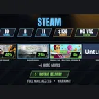 [10 Games | 133 USD][CS2 PRIME] | Need for Speed Unbound | Hogwarts Legacy | Business Tour - Board Game with Online