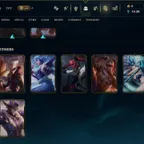 EUW - Bronze 1 - Champions 85 - Skins 16 - Level 74 - BE 10.3k - OE 551 - 1694