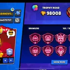 98K ACCOUNT | โก SOLAR FAME 2 | ๐ช 50 MAX BRAWLERS | LEGENDARY 2 | 7X LEGENDARY