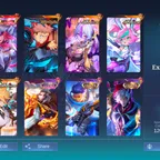 RAREST HYPER MM MAGE ACC || HIGH STAR 404 || EXALTED 3 || 2 GLOBAL TITLE HERO || RARE SKINS || HIGH WINRATE
