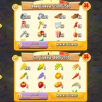 | 7500 BARN STORAGE LEVEL 90 | SILO 880:2050 | 7500 BARN FILLED | 8.9 MILLON COINS | 716 DIAMOND | INSTANT DELIVERY |
