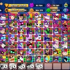 80.6K | 79 Maxed | 91 Hyper | 400+ Skins | All Pro Pass | Mythic III