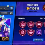 OG Skins | 110K Trophies | 29K Gold | 108 Brawler | 104Maxed | 106 Hayper | 448 Skins | The More...