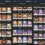 2281 - All Platform - EU - AR60 - 84 Character 30 5'star - 12 Weapon 5'star - Zibai - Varka - Lauma - Furina - Neuvillet