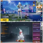  M416 Glacier Max Lv7 |  Conqueror |  85 Mythics |  28 Gun Labs |  Lv75 | Collection Lv59