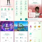 ( CHEAP ) - HUNDO MEGA MEWTWO Y + RAYQUAZA | 6x Location Bg pikachu | 1x Shiny tauros | Best Starter fresh id