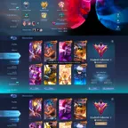 Legend Franco, KOF Chou, JJK Gojo, Xavier (N-69) | KOF Guinevere | 252 Skins | 2 Epic Recall | X.Borg Transformers | Pri