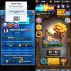 🔥10 YEARS PLAYED🔥 44 CARDS LEVEL 16 [ 11 EVO ] XP-75! 14K TROPHY! NC AVAILBLE! 166 OLD EMOTE! 124 BADGES!