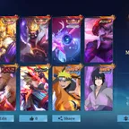 🔥 MEGA COLLECT🔥MLBB | Sin Aespa | 3 LEGEND | 3 ASP | 2 ALLSTAR | 4 KOF | 2 NRTO | 11 LCBX | LNCE KISHIN | LING NEO 