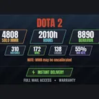 [1 Game][DOTA 2 | 2010h | 4808 SOLO MMR | 8890 BEHAVIOR | 310 GAMES]