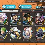 C4778 [IOS+ANDROID] 6 EX META - Kizaru B52.52 + Blackbeard + Zoro Sanji + Bonney + Yamato + Sabo , BFs Kuma + Chopper 