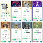 P 2.125 Level 62 Clone Blastois Moltres Mewtwo Gyarados Lucario Dragonite Tyranitar 5 Shiny And Legendary 379 Shiny 