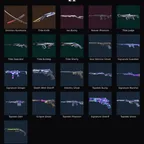 NA - LVL 91 - Unranked - 2 Knifes - 21 Skins (9,775 VP) Onimaru Kunitsuna, Tilde Knife, Ion Bucky, Reaver Phantom