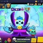 360 SKINS | 97.700 TROPHIES | 102 BRAWLERS | 45 HYPERCHARGE | 47 MAX | 73 PRESTIGE | 22 BUFFIES