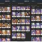 1997 - All Platform - Server Asia - AR60 - 63 Character 24 5'star - 12 Weapon 5'star - Neuvillette - Sandrone - Wriothes