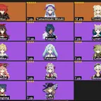 GI1846 // / 2 LEGENDARY 5 / / / / / / DILUC LV. 50 + MIZUKI / / / / AR 25 / / / / 14 CHARACTERS