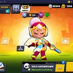248 SKINS | 54.200 TROPHIES | 100 BRAWLERS | 18 HYPERCHARGE | 40 MAX | 18 PRESTIGE | 3 BUFFIES