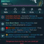 [MODDED PEARL] L50 HANDCANNON (FIRE) - 998K DPS - 77 ACC - 9.1 FIRE RATE - 0.4S RELOAD - RICOCHET - INSANE!