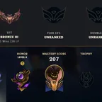 SEVER [ LAN ] - 101 LVL  - BRONZE II  - 40 SKINS - 75 CHAMP [ 4117 BE - 153 RP ] - FULL ACCESS 