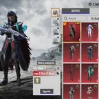 Blood Raven X-Suit | 9x Kill Msg | AKM Code Breaker Kill Mesag | Graceful Watcher Set | Spirit Sentry Set | 21x Gun Lab