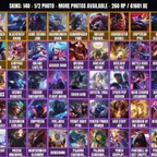 [BR] 140 skins | 171 champions | 61681 BE | Level 372 | Gun Goddess Miss Fortune | Pulsefire Ezreal | Spirit Guard