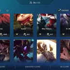 iOS/Android - Global - Level 174 - Champions 74 - Skins 54 - Legendary 6 - Code1117
