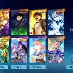 [IOS/ANDROID] CEL LVL 107 | 133 HEROES | 440 SKINS | EXALTED 1 | ANIME COLLAB | JOHNSON LEGEND - JJK MEGUMI - EREN AOT 