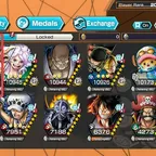 C4837 [ ANDROID ONLY ] 9 EX - Blackbeard B3652 ( Can 52.52 Easy ) + Zoro Sanji + Bonney + Nusjuro + Yamato + Law + Kuza