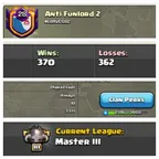 Clash of Clans Level 28 Clan | Capital Hall 10 | 370 Wars Won | Master III League