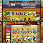 Lv119 | 235 Dragon - 27 Dragon H 5Star - 41 Dragon M 5Star - 20 Dragon L 5Star | 9k6 Trophies - 955k Points