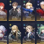 HSR668 //Phaenon + Signa, Yao Guang + Signa, Cyrene + Signa, Saber + Signa and 17 more Leg