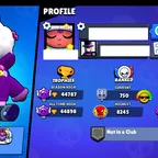 174 [35 MAX BRAWLS] [183 SKINS] [44787 TROPHIES]