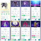 P 2.223 Level 72 Mewtwo Armor Articuno Kyogre Lunala Moltres Entei Zapdos Charizard Raikou 354 Legendary 216 Shiny 21 Le