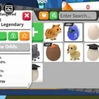 Adopt Me 799 Endangered Egg 598 Potions Global