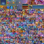 GALAXY COLLECTOR |BIG RARE COLLECTION || LEGEND-12 || GRAND-58|| EXQUISITE- 46|| SKIN- 840|| LEVEL-78|| HEROS -131||
