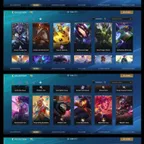 2241 - IOS Android - Server EU - Level 221 - 140 Champion - 106 Skin - 3 Mythic - 7 Legendary -  46 Epic