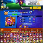 CHEAPEST 60774 TROPHY || 45 MAX(78 HYPERCHARGED)| 102/103 BRAWLERS | 330 OP SKINS | 20 BUFFIES | INSTANT DELIVERY.