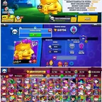 CHEAPEST 60736 TROPHY || 46 MAX(55 HYPERCHARGED)| 102/103 BRAWLERS | 290 OP SKINS | 29 BUFFIES | INSTANT DELIVERY.