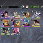 B728-IOS+Android-Good Meta-680M Power+5 LR(Broly Maxed+Goku Black Maxed+Bardock Maxed)+5 ULTRA+54 Legends+Vip Equi