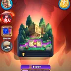 EMPEROR KING | KT 16 | 15 CARDS [14] | LVL [59] | CARDS [121] | 104 RARE EMOTES | TROPHIES [10000] | EVO [11] 