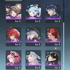 WW1659 // LVL 10 / / Hsin + iuno + Aemeath + Chisa + Rebecca + Zani + Blazing Justice c1 + Jinhsi / / + native mail