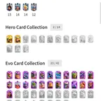 LEVEL 66 | TROPHIES 10462 | (23 EVO CARD)-(10 CARD 16) | 2 HERO | 9 YEARS PLAYED | 81K GOLD | CR448