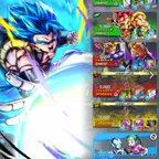 VIP- Meta-New UL Gogeta FULL+LR Broly FULL+LR Shallet+LR TrunkGohan 8S+43 Legends+Zenkais+ Vip Equip (D371)
