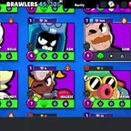 44,248 Trophies | 49 Brawlers | 3 Maxed | 41 Prestige | 50 Skins