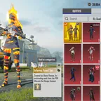 Inferno Fiend Ultimate Set | 06x Kill Message | Dragon Impress Set | Divine Seer Set | 25x MF | 17x Gun Labs | Full Accs