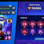 113K Trophies🏆 | Full Brawler | Full Max | Full Hayper | 548 Skins | Activated 18 Plus & 3 Pro🔓 | The More...