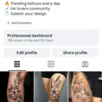 1.2k Tattoo & Ink Instagram Account | Secure Transfer | OG Email |0rganic Followers |