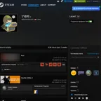RT1108 // RUST / / 2185 HOURS / / NATIVE MAIL / 93 TWITCH DROPS / 10 LVL STEAM / TP OPEN